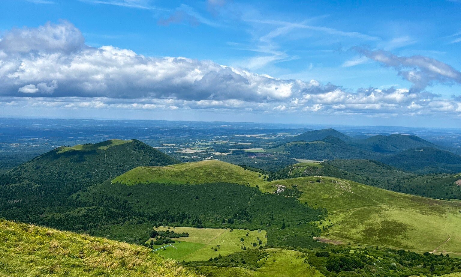 Panoramique des Dômes