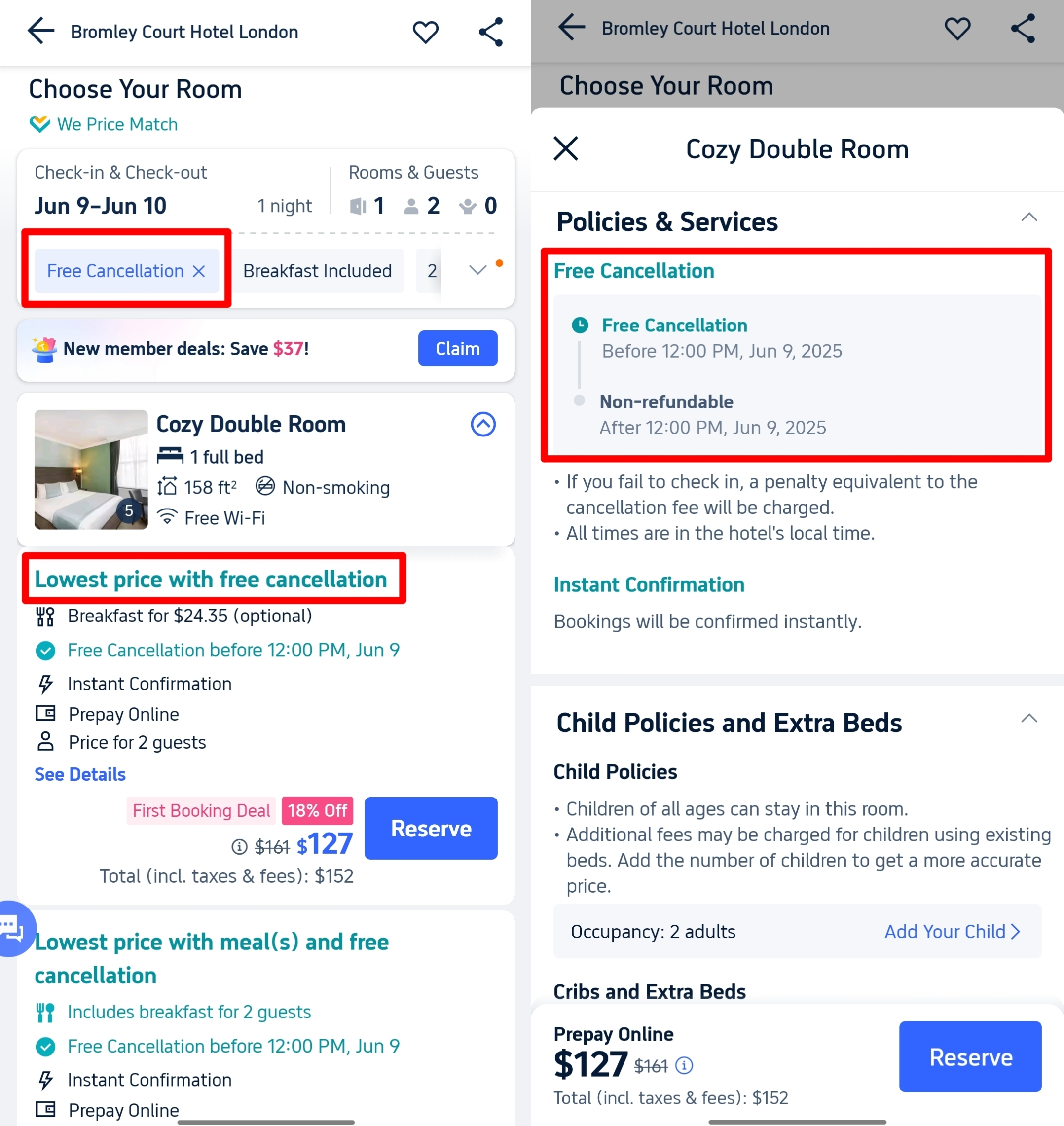 How to use Trip.com Afterpay for "Pay Later" Room
