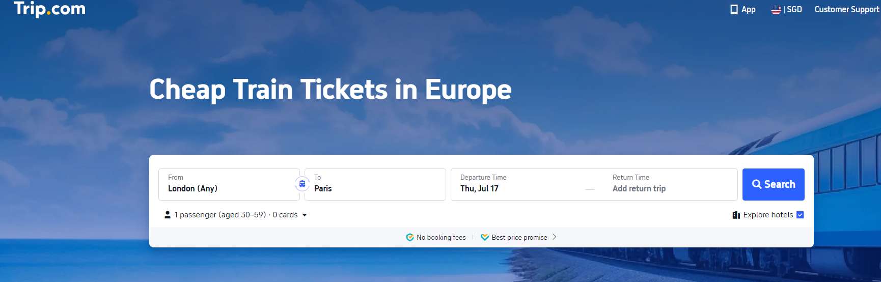 Europe Train Booking: Canceling Europe Train Tickets