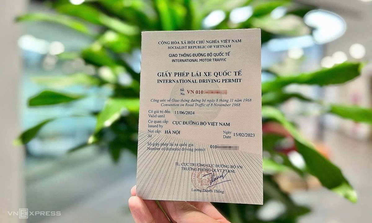 International driving permit Vietnam