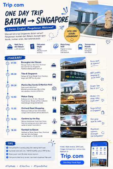 itinerary ke singapura