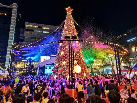Orchard Road During Christmas