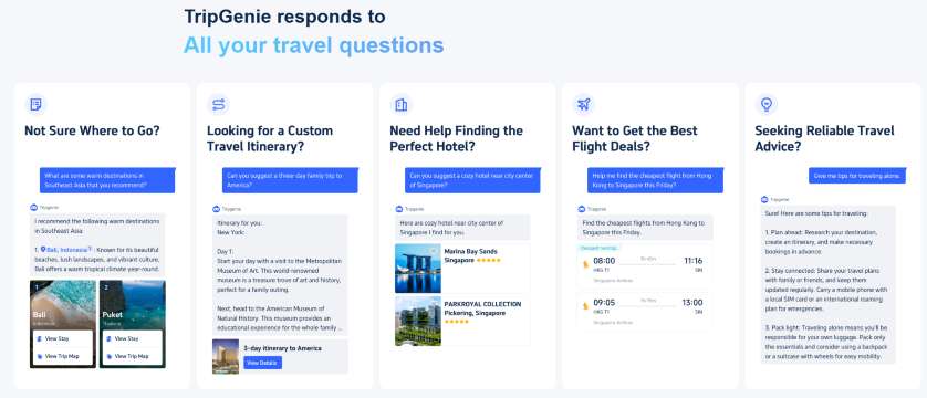 Benefits TripGenie 1