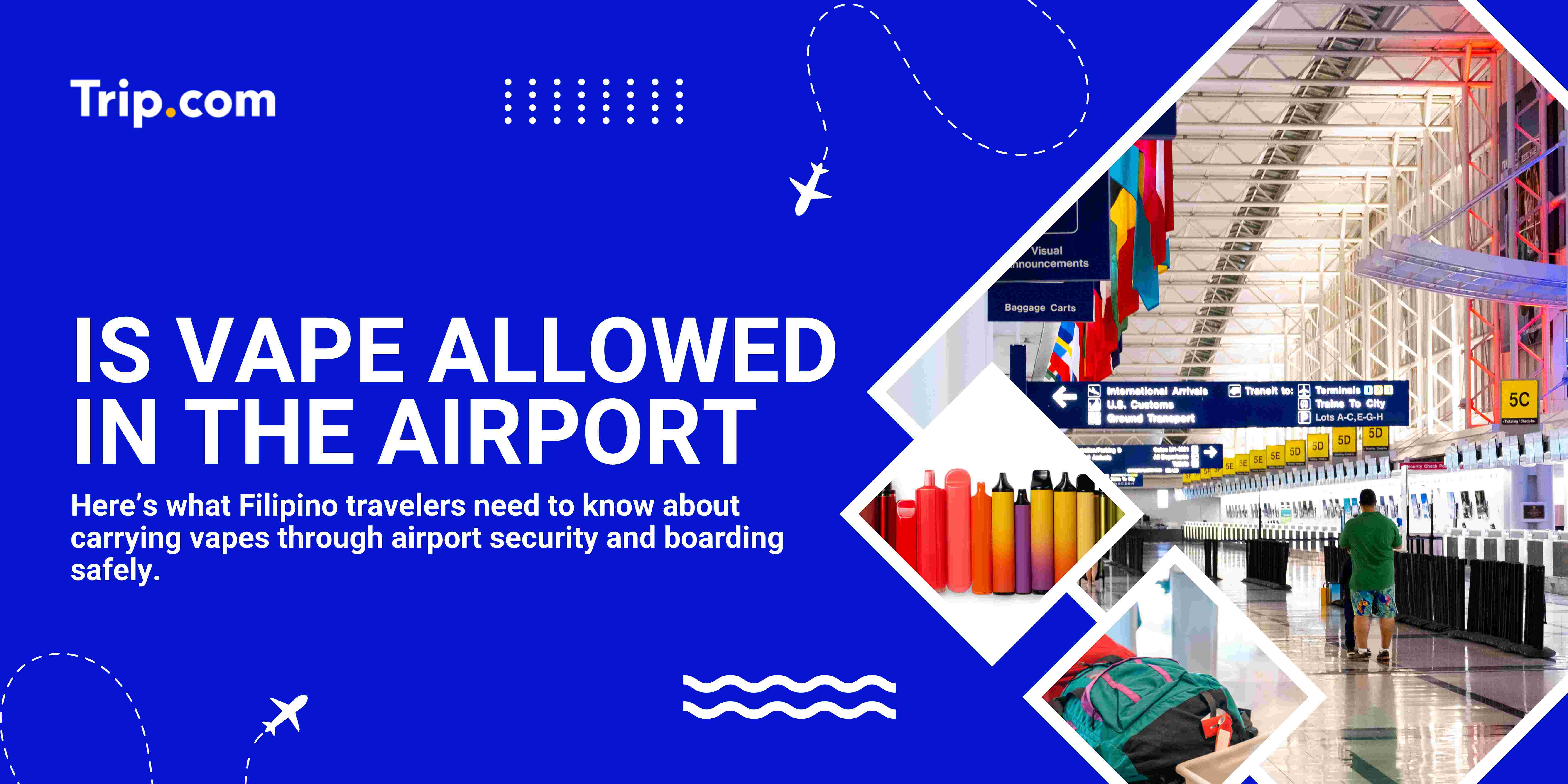 Is Vape Allowed in the Airport