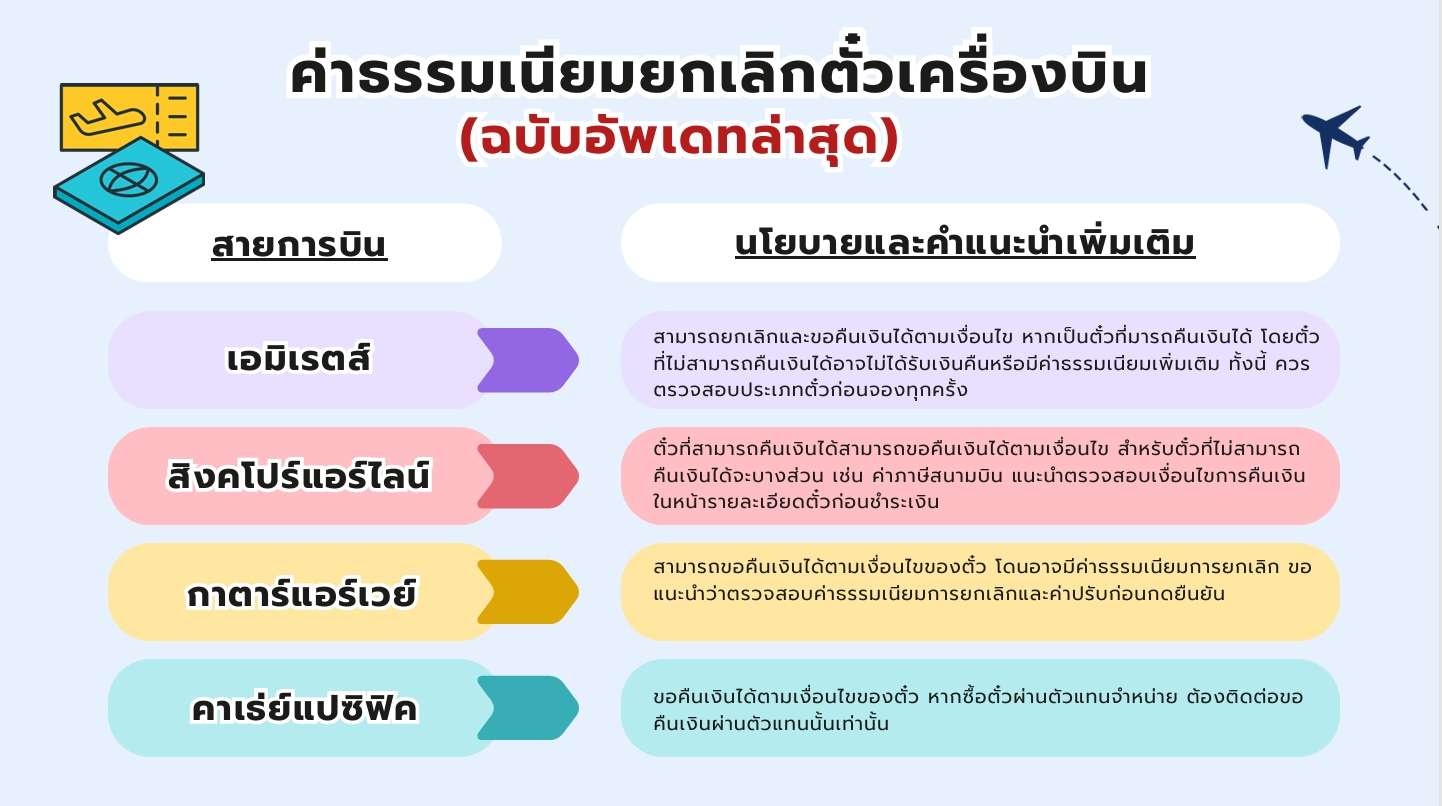 4 สายการบินยอดนิยมในต่างประเทศ