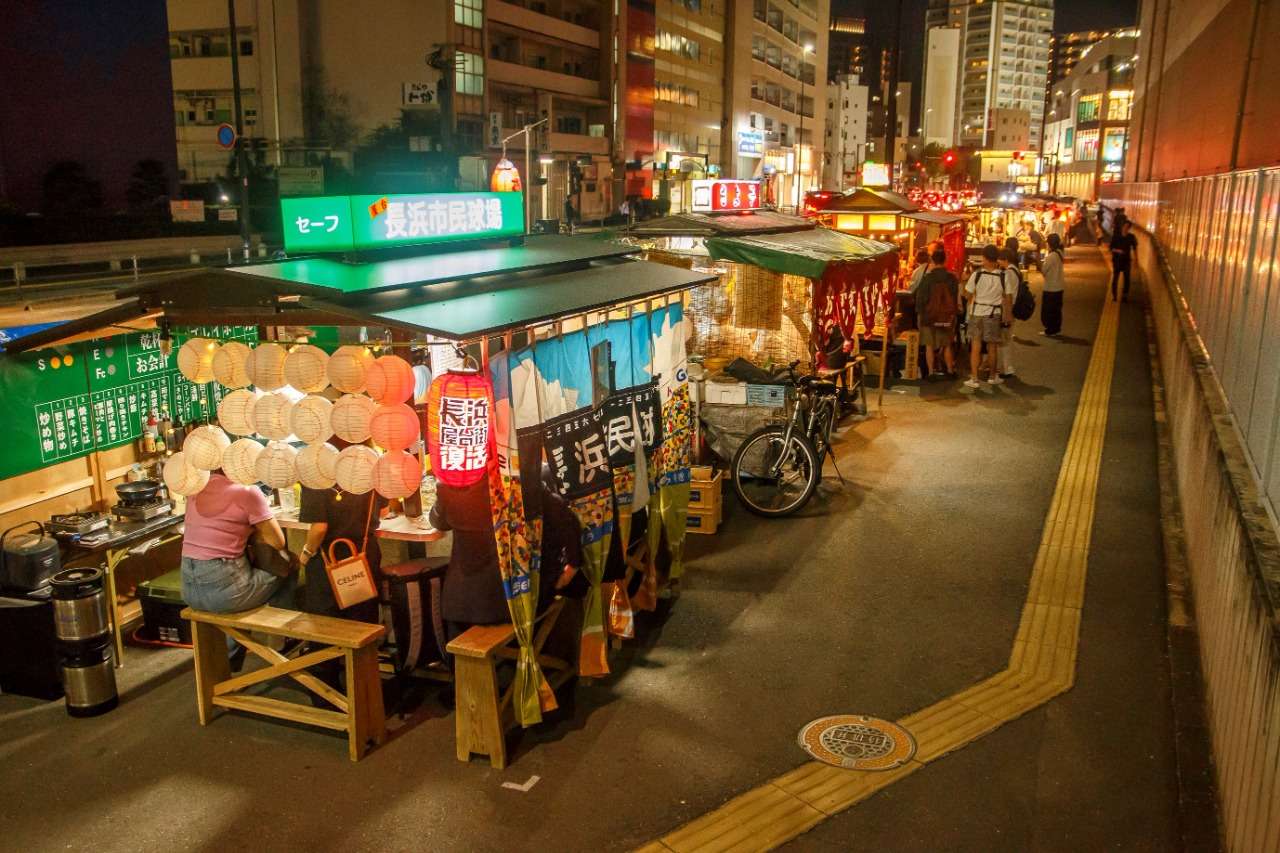 中洲川端屋台群