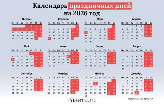 Праздники РФ 2026: планируем идеальный отпуск | Trip.com