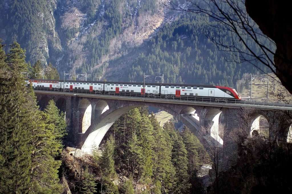 zurich ke milan dengan kereta