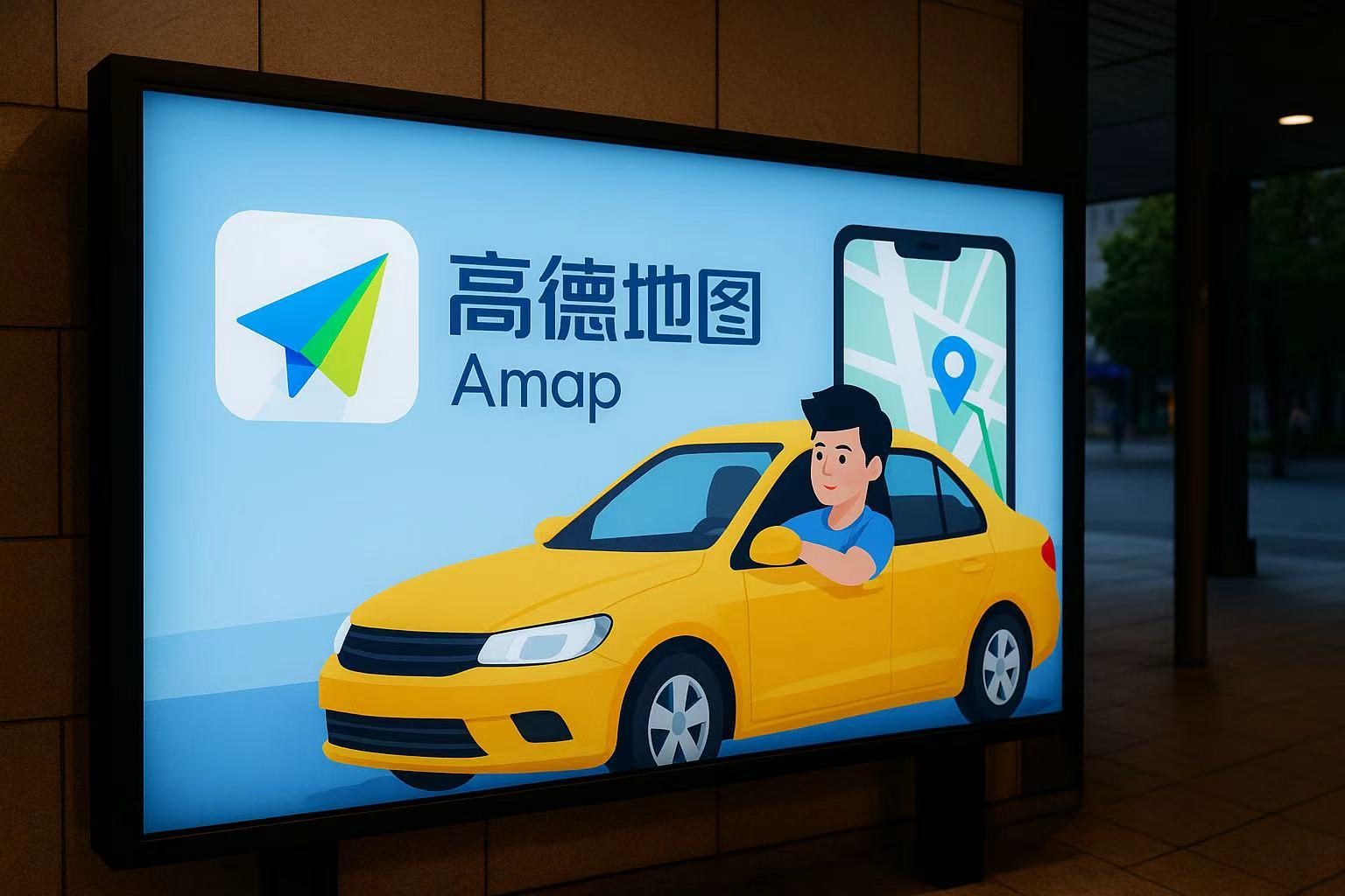 Gaode / AMap : Consultez les itinéraires et appelez un taxi