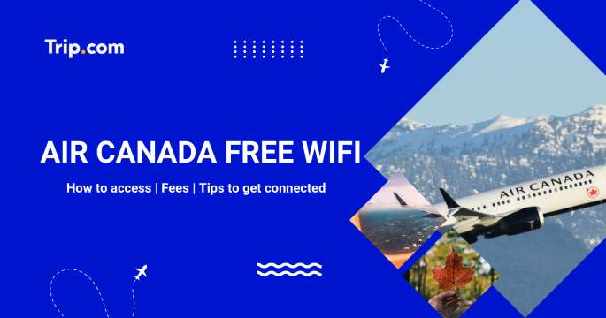 Does Air Canada Have Free Wi-Fi? Stay Connected on Your Flight | Trip.com