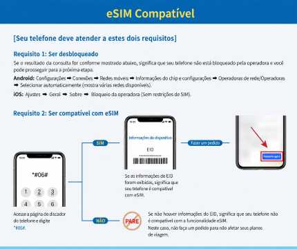 PASSO 1: veja se o seu smartphone é compatível