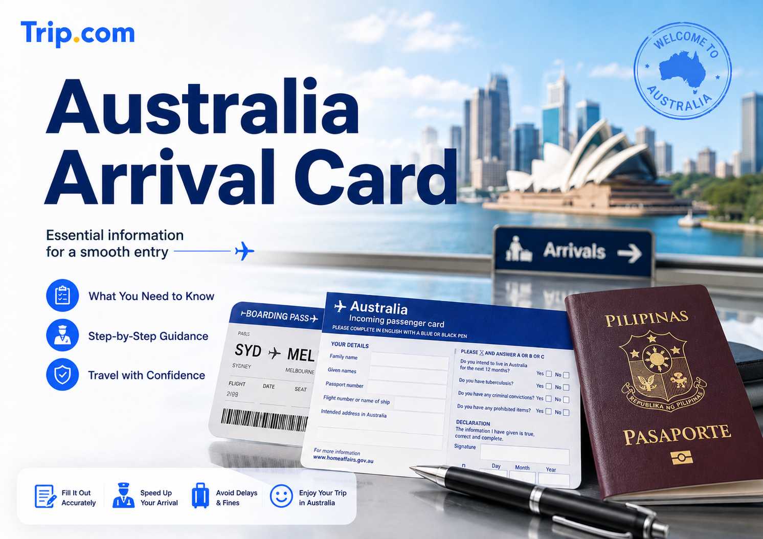 Australia Arrival Card