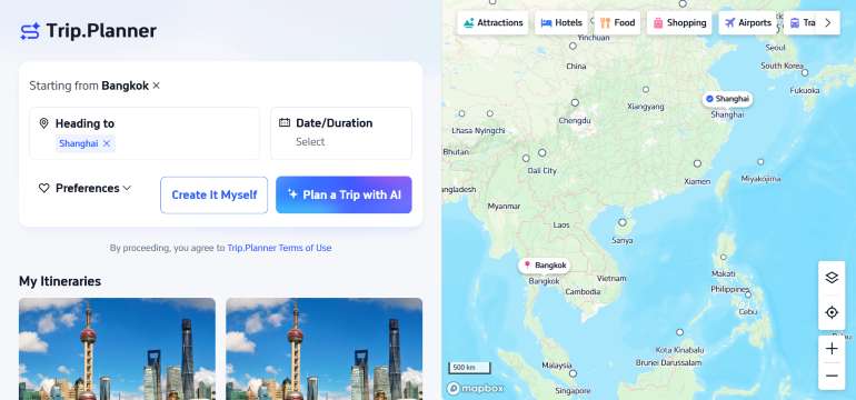 Trip Planner Trip.com