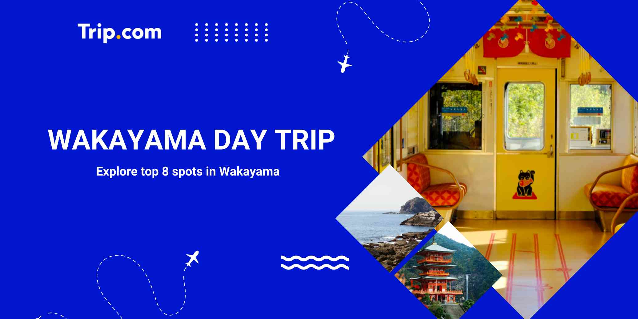 Wakayama Day Trip: How to Visit Top 8 Spots, Get around, Eat & Stay?
