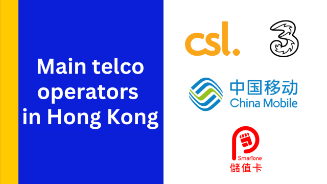 Who Are the Main Telco Operators in Hong Kong?