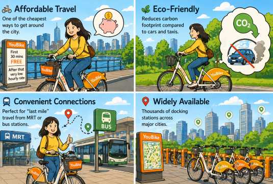 Benefits Using Youbike