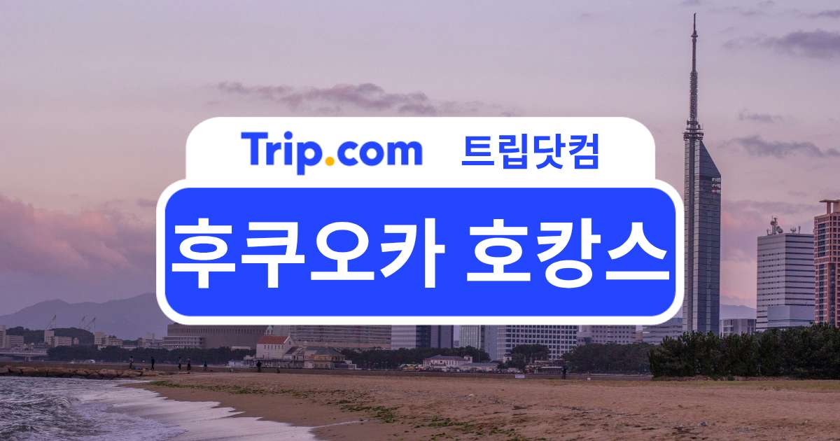 후쿠오카 호캉스 총정리 