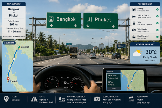 **Drive BKK–Phuket**