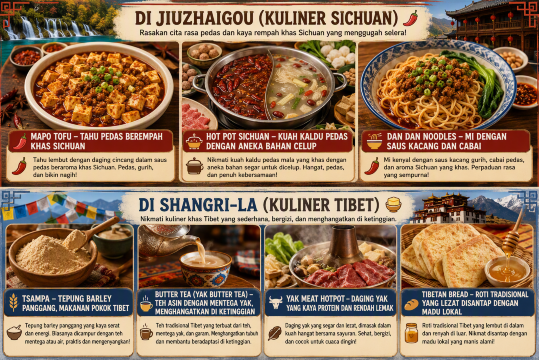 **Kuliner Sichuan-Tibet**