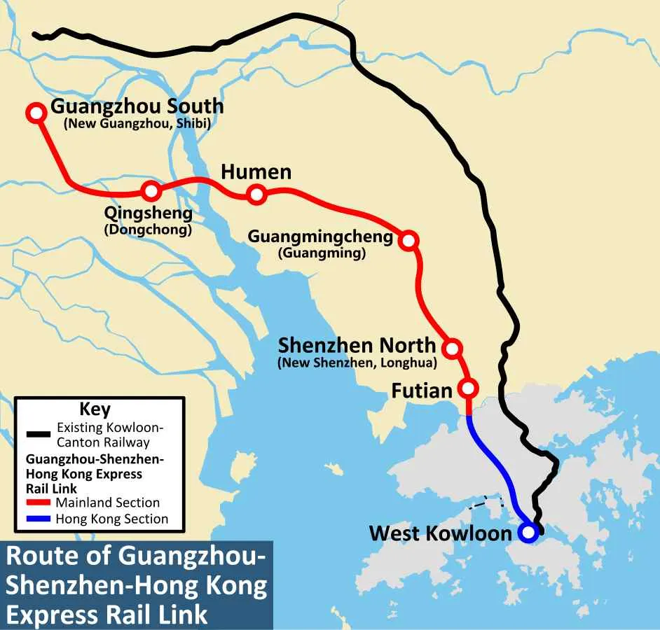 Guangzhou-Shenzhen-Hong Kong