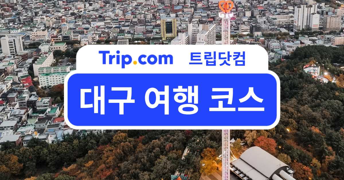 대구 여행 코스 가볼만한곳 3박 4일 일정 총정리 | 트립닷컴