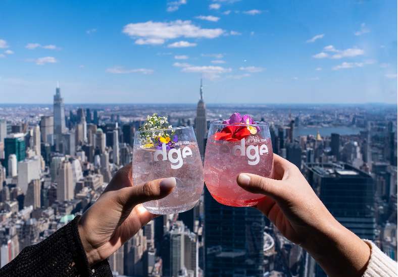 Edge New York Ticket: edge bar