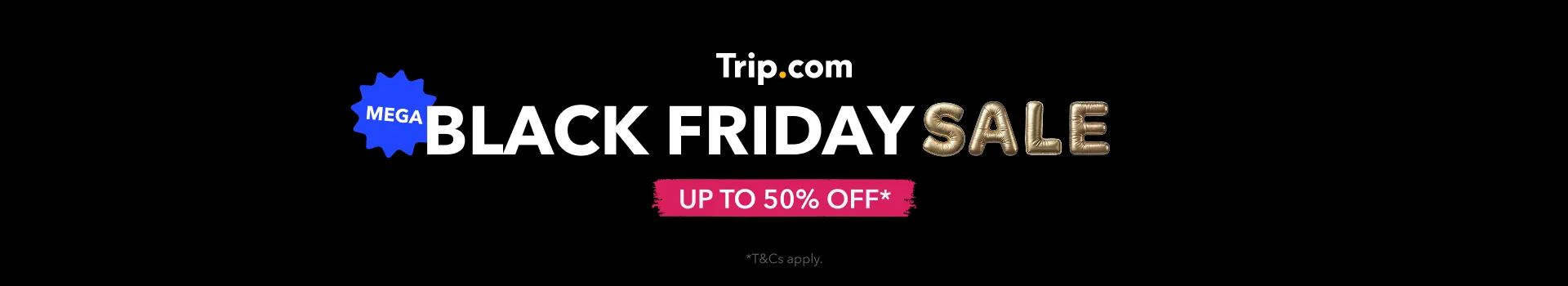 Trip.com BLACK FRIDAY SALE