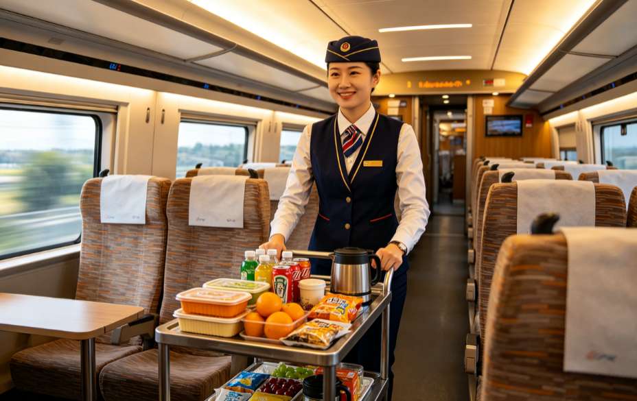 How to Order Food on a China Train