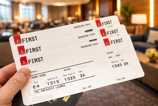 tiket first class