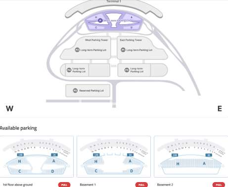 Incheon T 1 Short term Parking