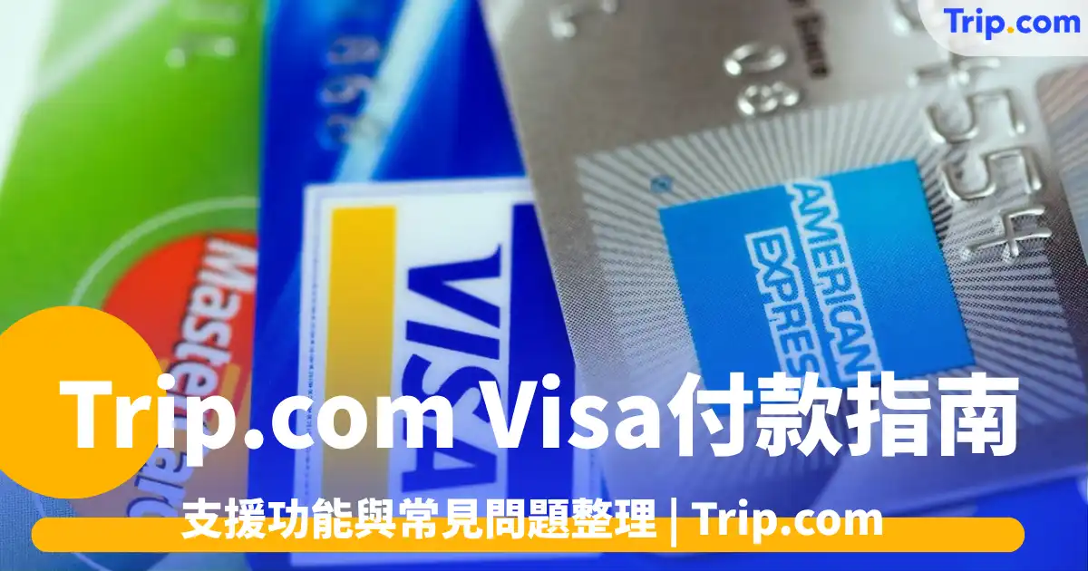 Trip.com visa付款指南