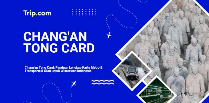 Chang'an Tong Card: Panduan Lengkap Kartu Metro & Transportasi Xi'an untuk Wisatawan Indonesia(2026) | Trip.com
