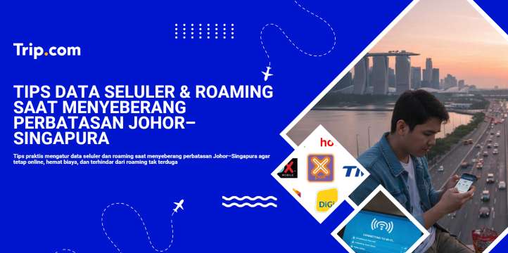 Tips Data Seluler & Roaming Johor–Singapura | Trip.com