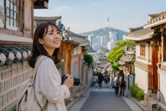 韓国旅行の日本人