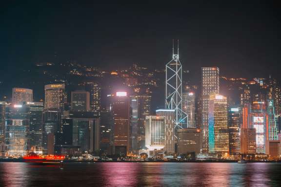 香港の夜景が見えるレストラン&バー