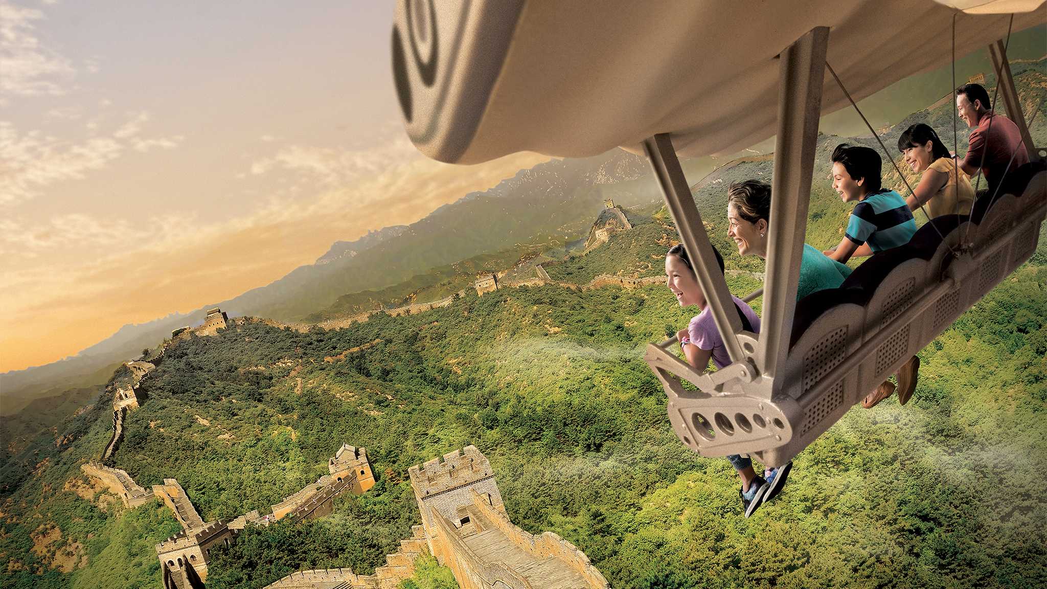 상하이 디즈니랜드 소어링