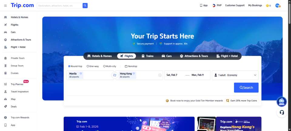 Trip.com Booking Confirmation