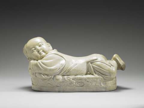 White Porcelain Baby Pillow