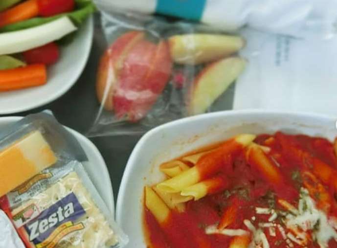 エア・カナダの機内で購入できる有料メニュー