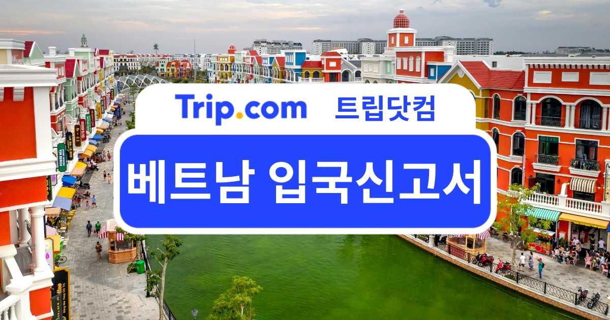 베트남 입국신고서 작성법 및 입국 심사 가이드 | 트립닷컴