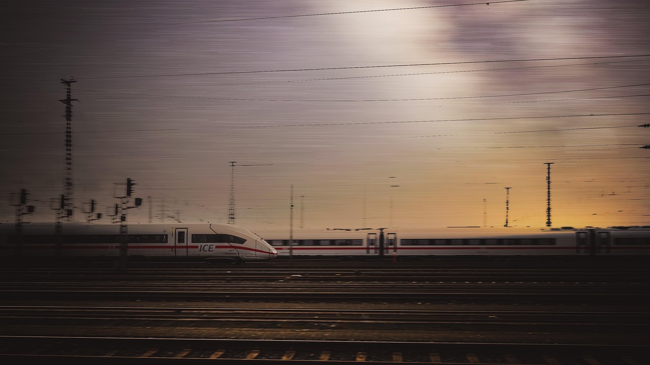 Mit dem Zug von Nürnberg nach München