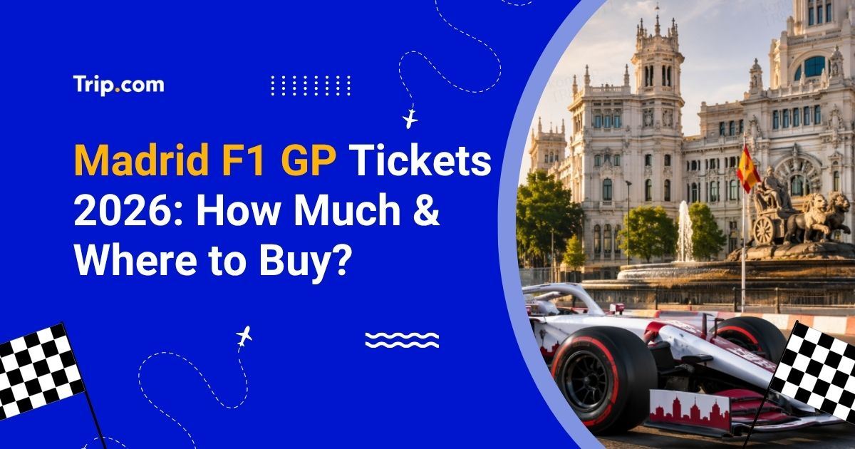 Madrid F1 GP Tickets 2026: How much & Where to buy?