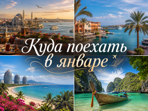 Куда поехать в январе 2026: море, города и зимние маршруты | Trip.com