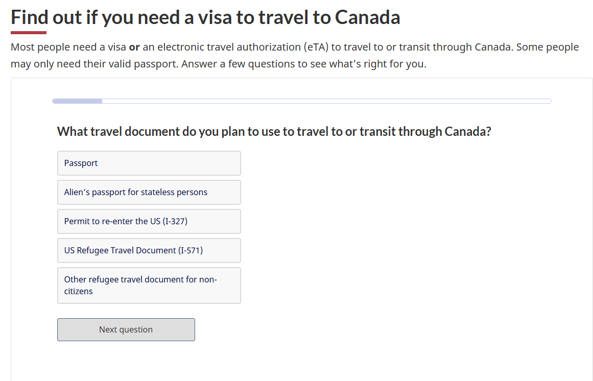 Xác định loại visa canada và chuẩn bị hồ sơ