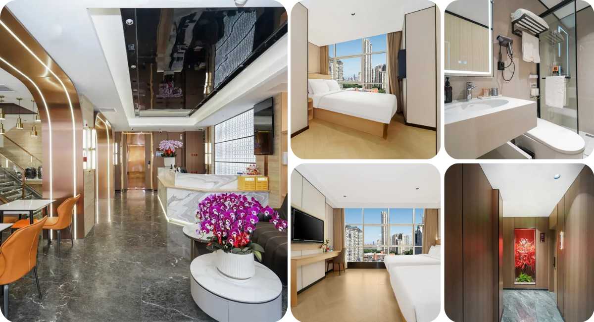 Tianhua Hotel Shanghai People's Square Nanjing Road Walkway