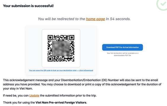 How to Fill Out the Vietnam Digital Pre-Arrival Card