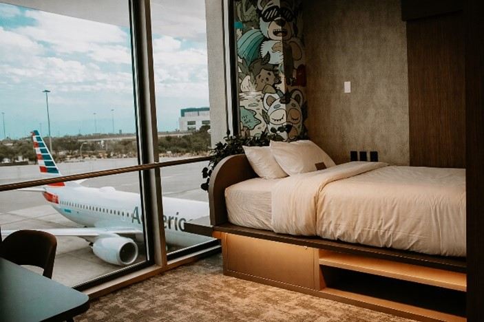 Wait n' Rest sleep rooms at MIA