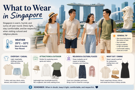 **Singapore Attire**