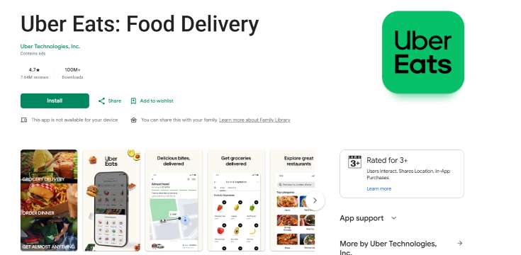 Install Uber Eats