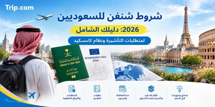 شروط شنغن للسعوديين 2026: المتطلبات وخطوات التقديم | Trip.com